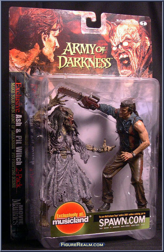 Ash & Pit Witch - McFarlane Toys (Movie Maniacs) action figure collectible [Barcode 787926176070] - Main Image 3