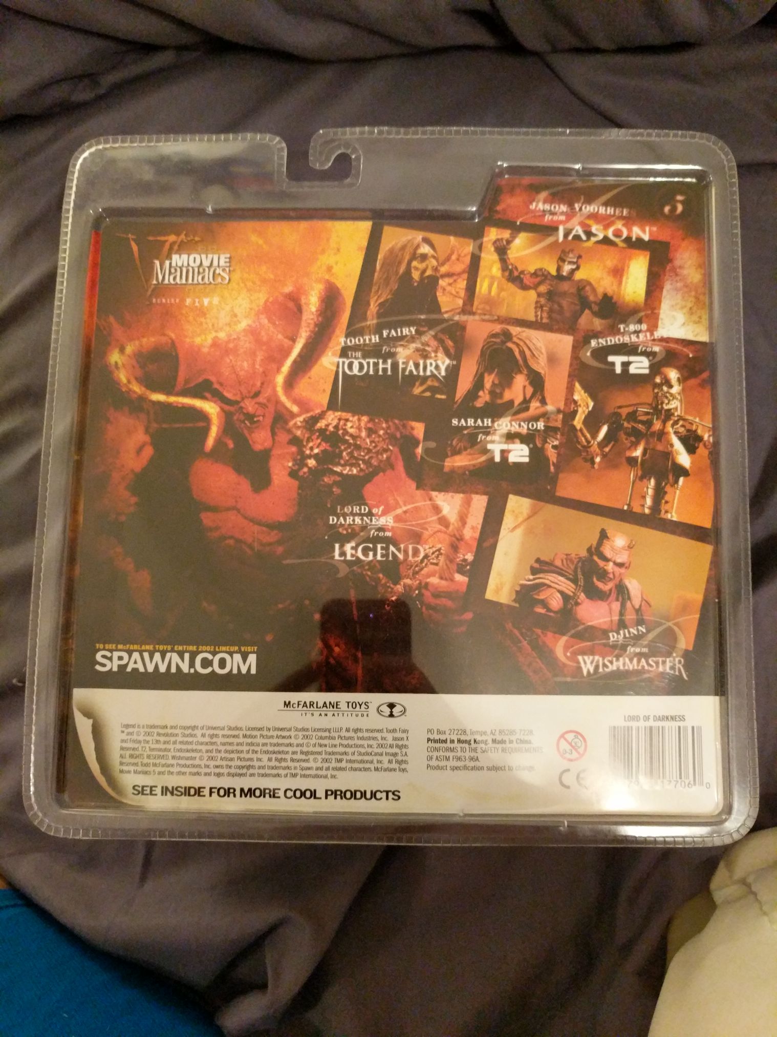 Movie Maniacs 5: Lord Of Darkness - McFarlane Toys (Legend) action figure collectible [Barcode 787926177060] - Main Image 2