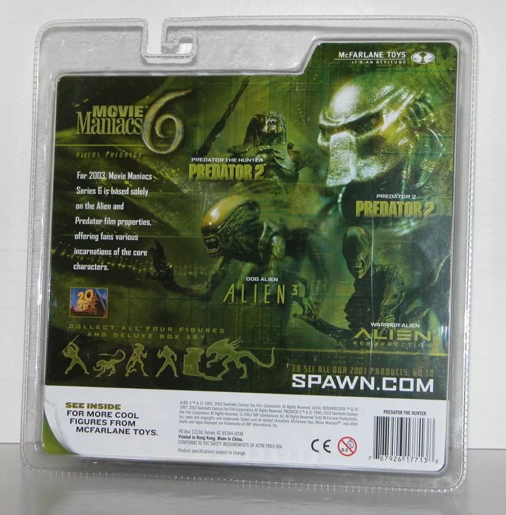 City Hunter Predator - McFarlane (Predator) action figure collectible [Barcode 787926177138] - Main Image 3