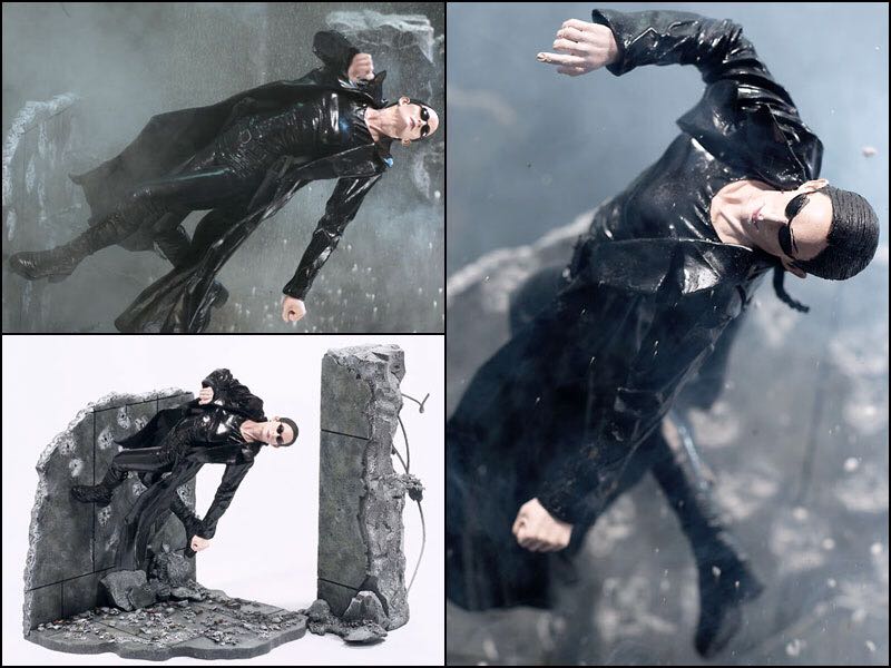Trinity (Matrix Series One) - McFarlane Toys (The Matrix Movie) action figure collectible [Barcode 787926177220] - Main Image 2