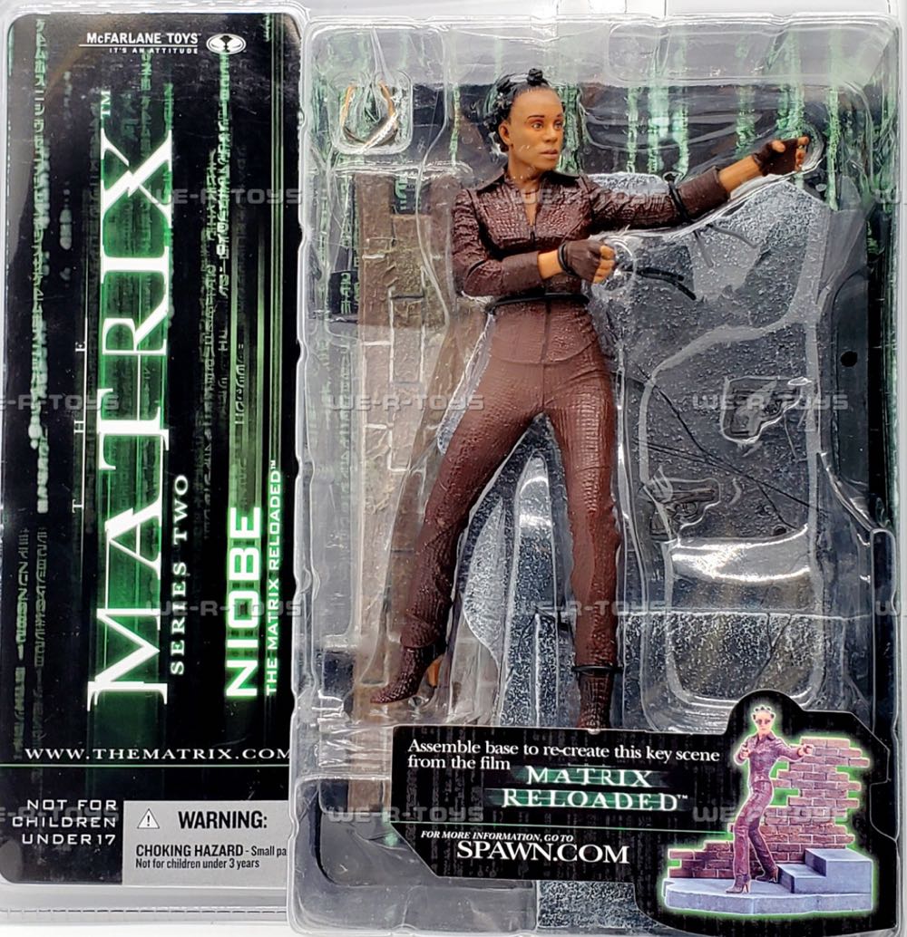 Niobe (Matrix Series Two) - McFarlane Toys (The Matrix Reloaded Movie) action figure collectible [Barcode 787926177343] - Main Image 3