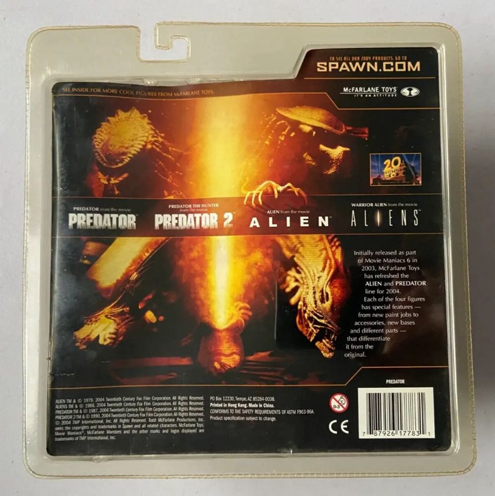 Predator: Jungle Predator - Mcfarlene Toys (Sc-fi, Horror) action figure collectible [Barcode 787926177831] - Main Image 2