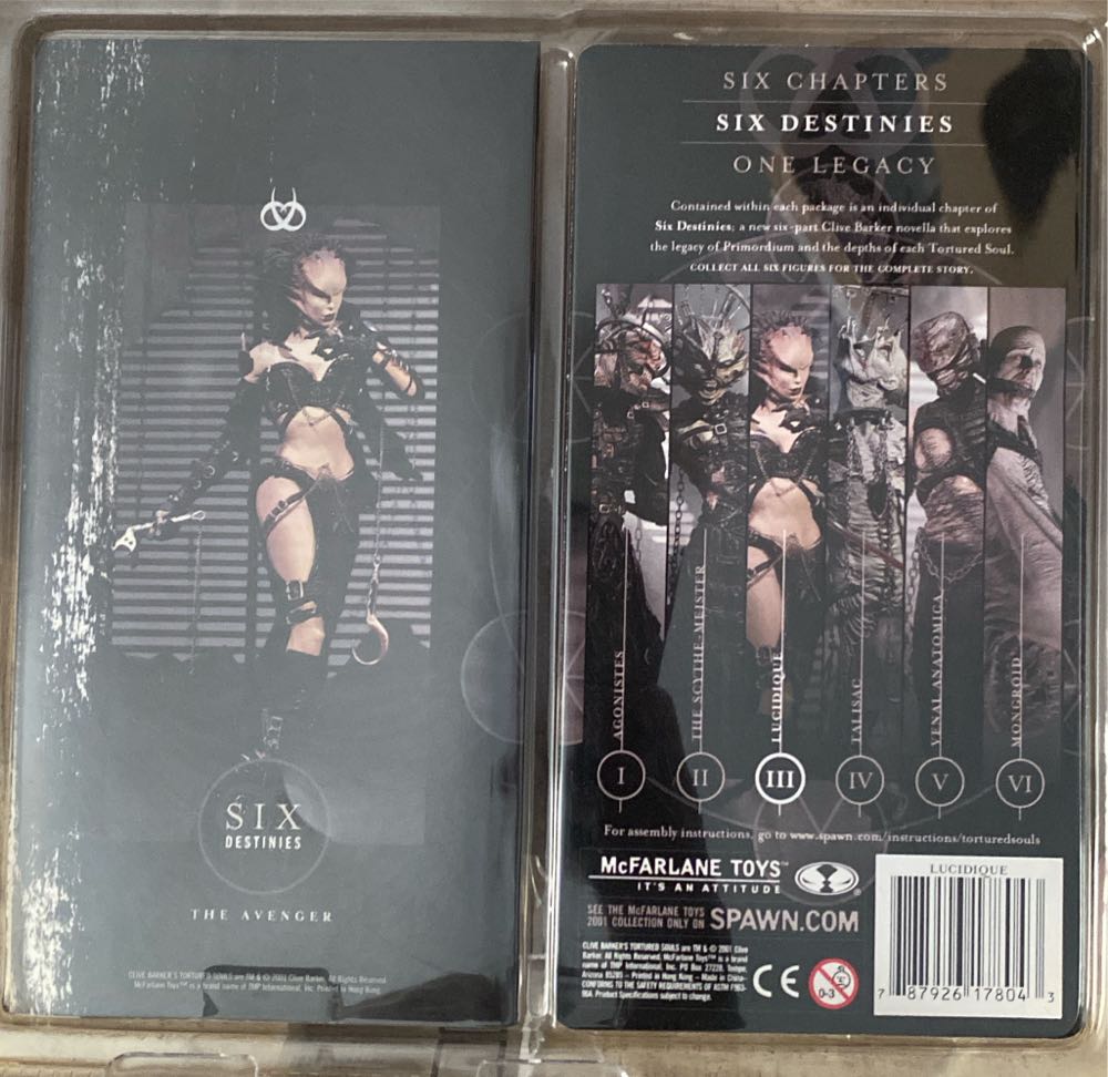 Lucidique - McFarlane Toys (Clive Barker’s Tortured Souls) action figure collectible [Barcode 787926178043] - Main Image 4