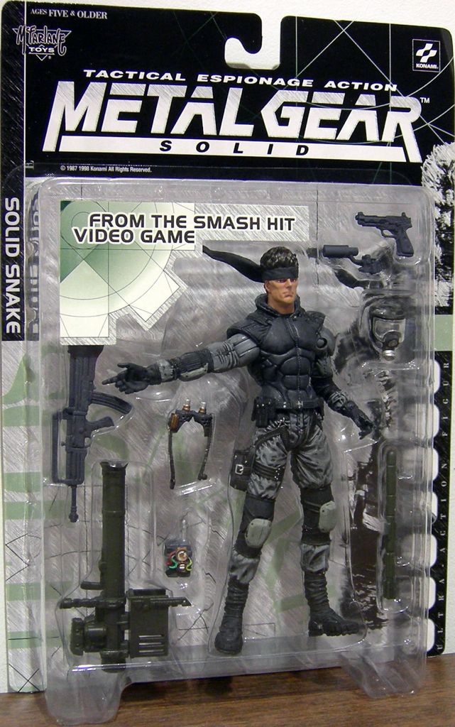 Metal Gear Solid "Solid Snake” - McFarlane Toys (Metal Gear Solid) action figure collectible [Barcode 787926181012] - Main Image 2
