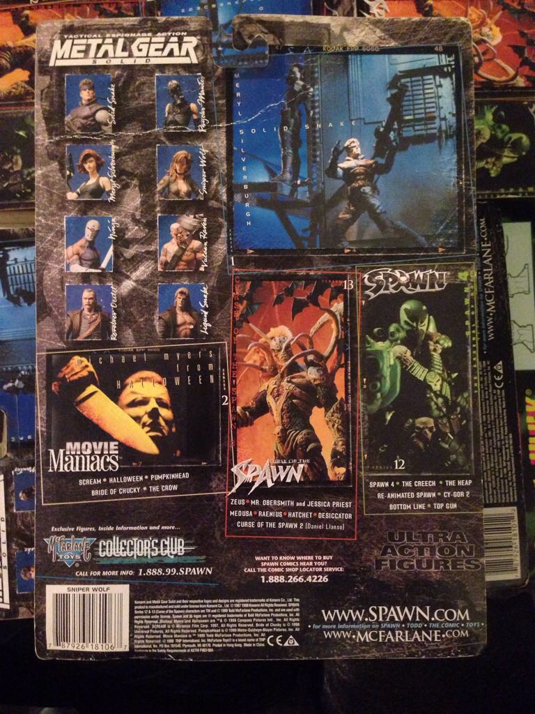Metal Gear-Sniper Wolf - McFarlane Toys (Metal Gear Solid) action figure collectible [Barcode 787926181067] - Main Image 2