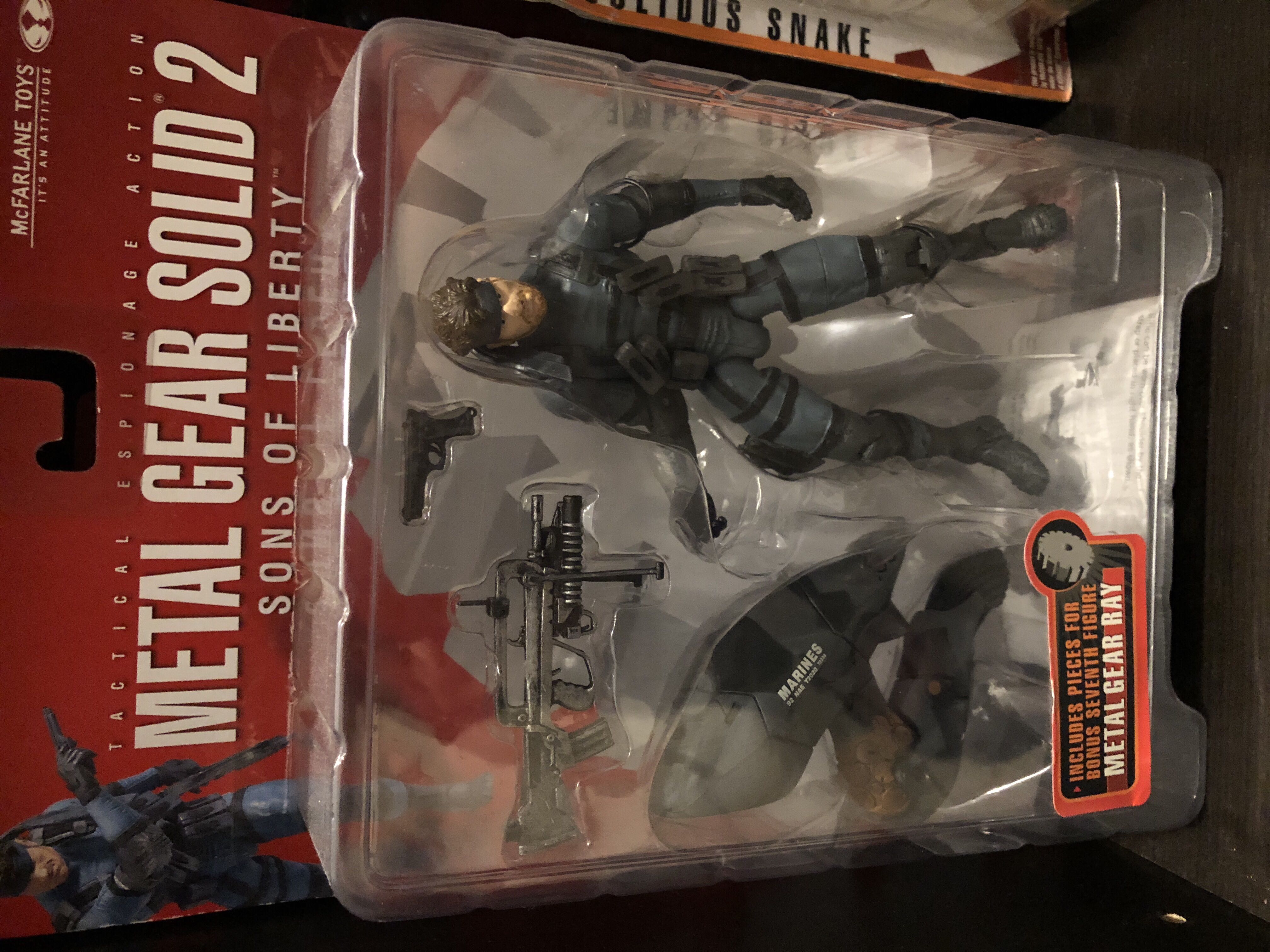 Solid Snake - McFarlane Toys (Metal Gear Solid 2) action figure collectible [Barcode 787926181210] - Main Image 3