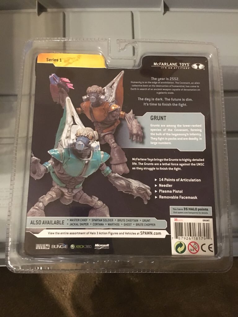 Mcfarlane Halo 3 Grunt Orange - McFarlane Toys (HALO 3) action figure collectible [Barcode 787926181791] - Main Image 2