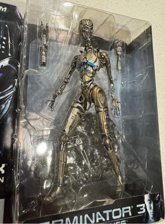 Terminator T-X Endoskeleton - McFarlane Toys (Movie Maniacs) action figure collectible [Barcode 787926182118] - Main Image 3