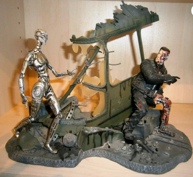 Terminator: Terminator 3/Rise of the Machine: The End Battle McFarlane Toys - McFarlane Toys (Sci-Fi) action figure collectible [Barcode 787926182309] - Main Image 3