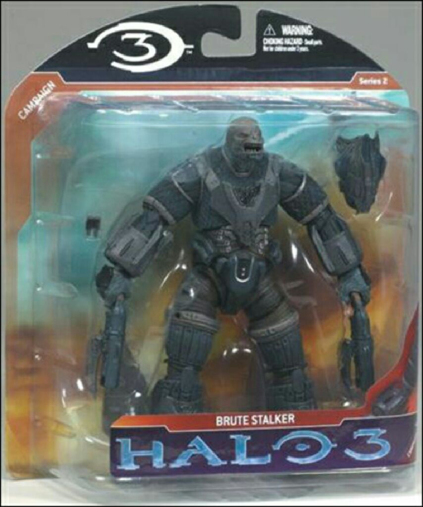 Mcfarlane Halo 3 Brute Stalker Campaign Series 2 McFarlane Action Figure - McFarlane Toys (HALO 3) action figure collectible [Barcode 787926182422] - Main Image 2