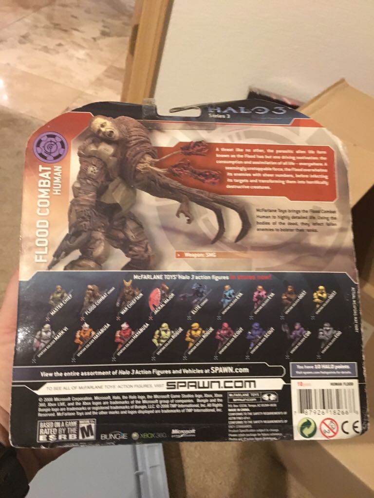 Halo Three Series 3 Human Flood - McFarlane Toys (HALO 3) action figure collectible [Barcode 787926182668] - Main Image 2