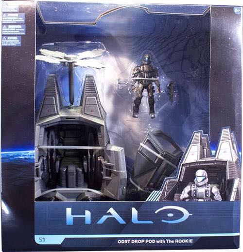 ODST DROP POD With The ROOKIE - McFarlane Toys (HALO 3) action figure collectible [Barcode 787926182897] - Main Image 2