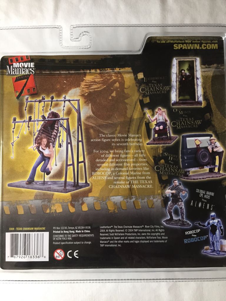 McFarlane Movie Maniacs S7 TCM Erin - McFarlane Toys (Movie Maniacs) action figure collectible [Barcode 787926183368] - Main Image 2