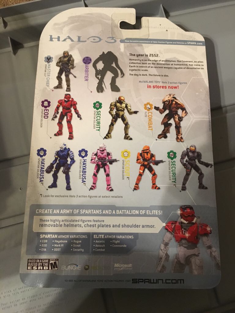 Mcfarlane Series 3 Master Chief (Halo 3) - McFarlane Toys (HALO 3) action figure collectible [Barcode 787926184013] - Main Image 2