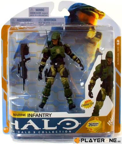 Mcfarlane Halo 3 Marine Infantry - McFarlane Toys (HALO 3) action figure collectible [Barcode 787926185331] - Main Image 1