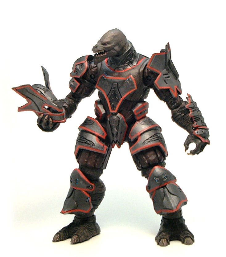 Mcfarlane Brute Captain Visr Mode Halo 3 - McFarlane Toys action figure collectible [Barcode 787926185379] - Main Image 2