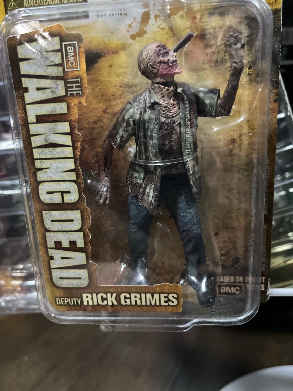 Walking Dead TV Series 2 Small Card: RV Zombie - McFarlane Toys (TV Series 2) action figure collectible [Barcode 787926188455] - Main Image 3