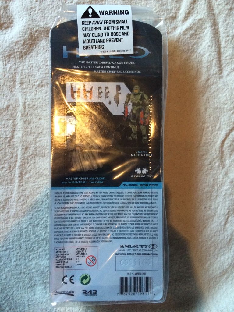 Halo 2 Master Chief  action figure collectible [Barcode 787926193114] - Main Image 2