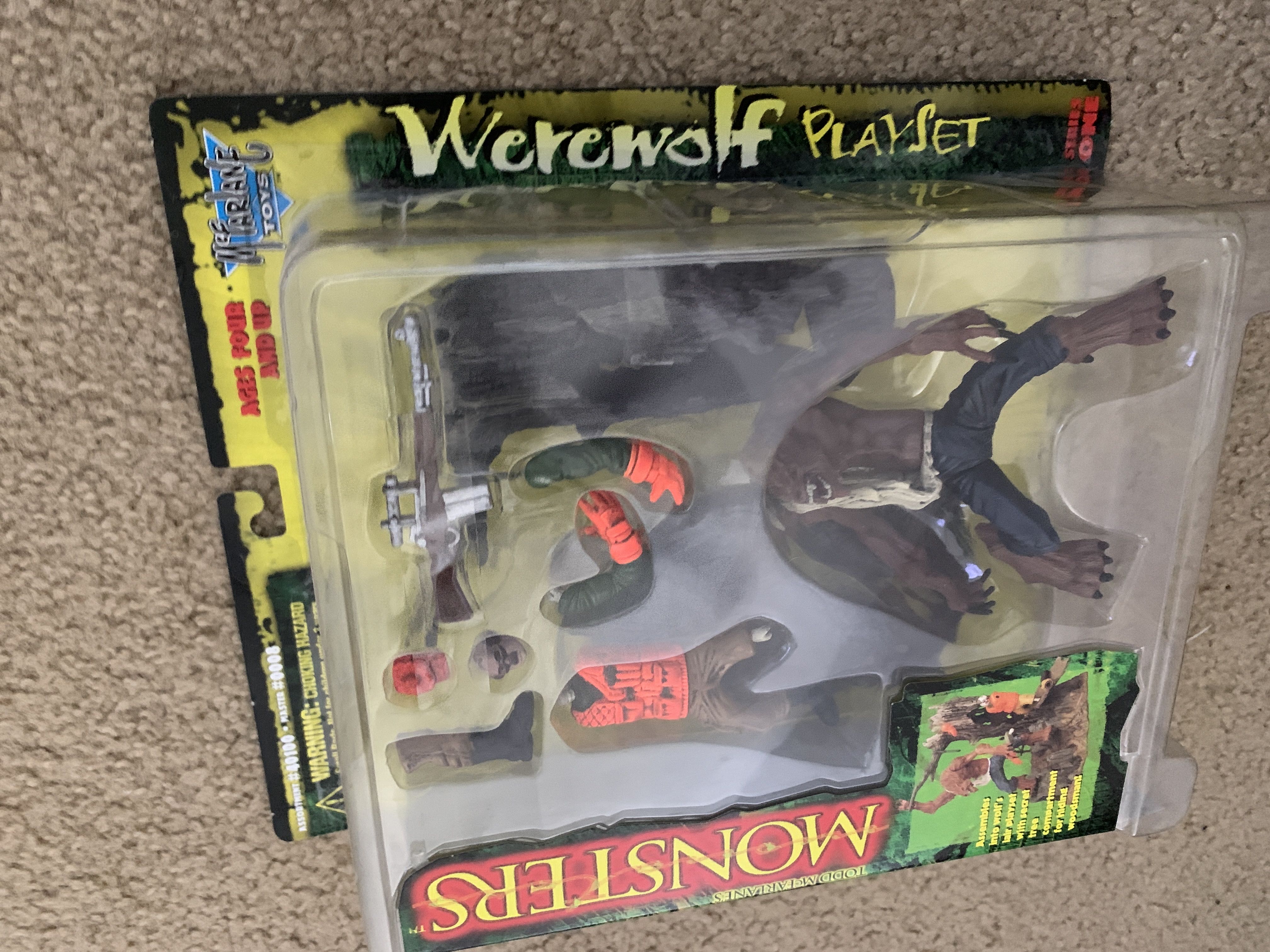 Mcfarlane Wetworks  Monsters Werewolf - McFarlane Toys action figure collectible [Barcode 787926401028] - Main Image 2