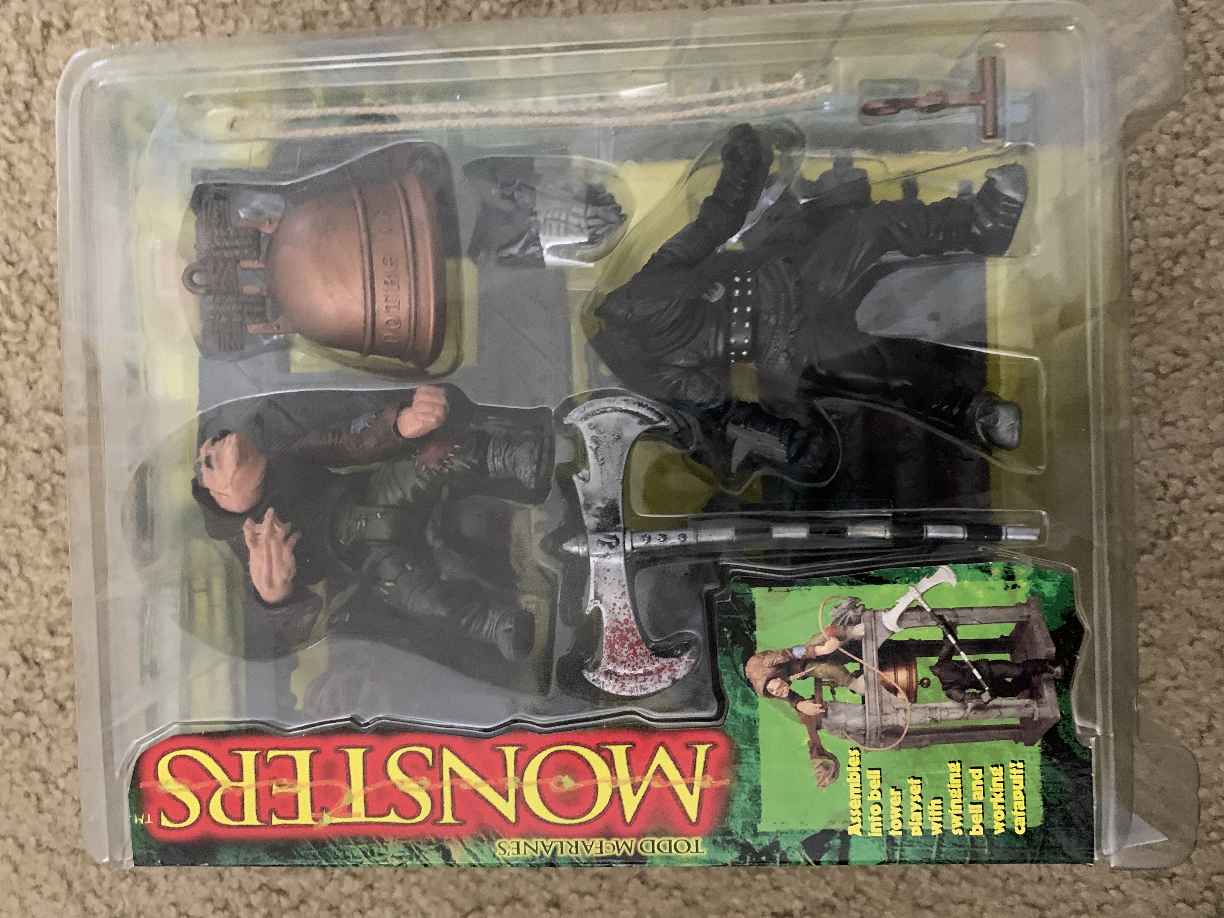 Monsters Hunchback Play Set - McFarlane Toys action figure collectible [Barcode 787926401042] - Main Image 2