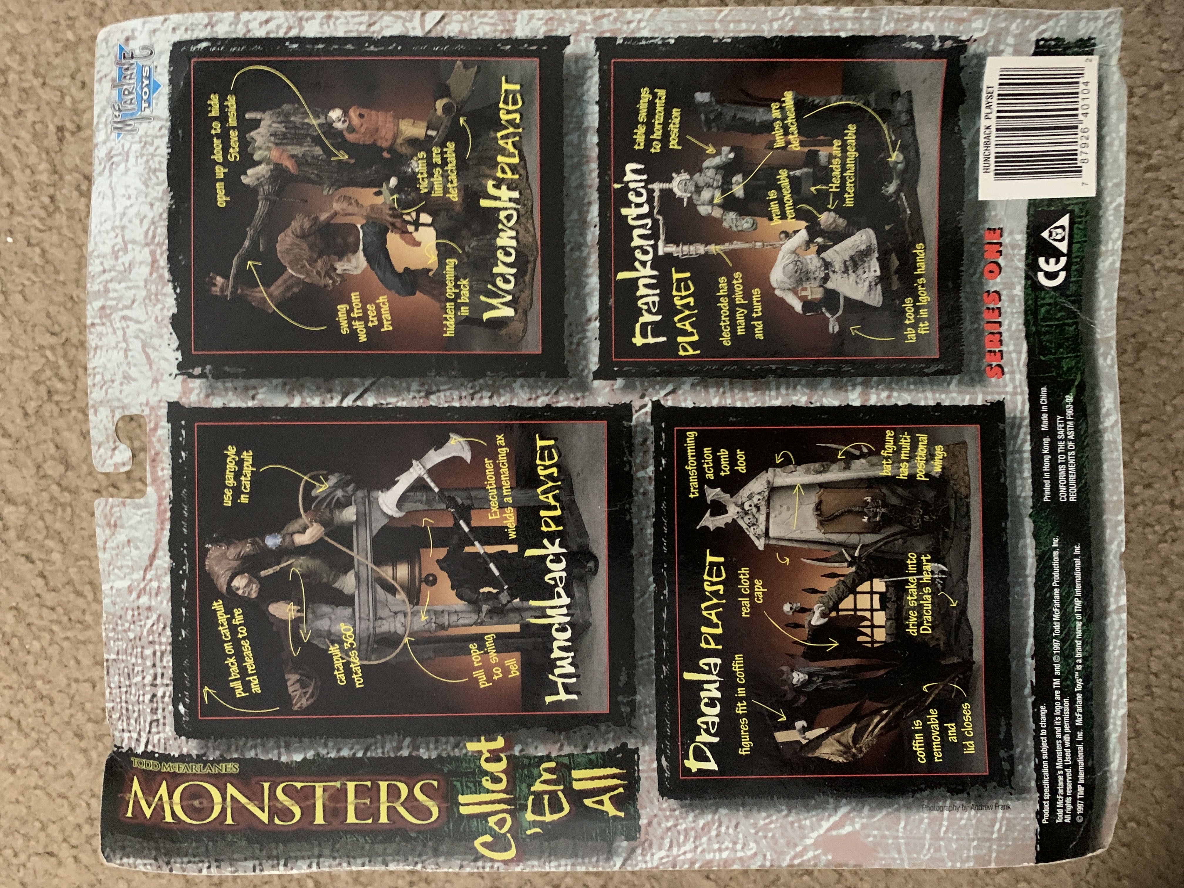 Monsters Hunchback Play Set - McFarlane Toys action figure collectible [Barcode 787926401042] - Main Image 3