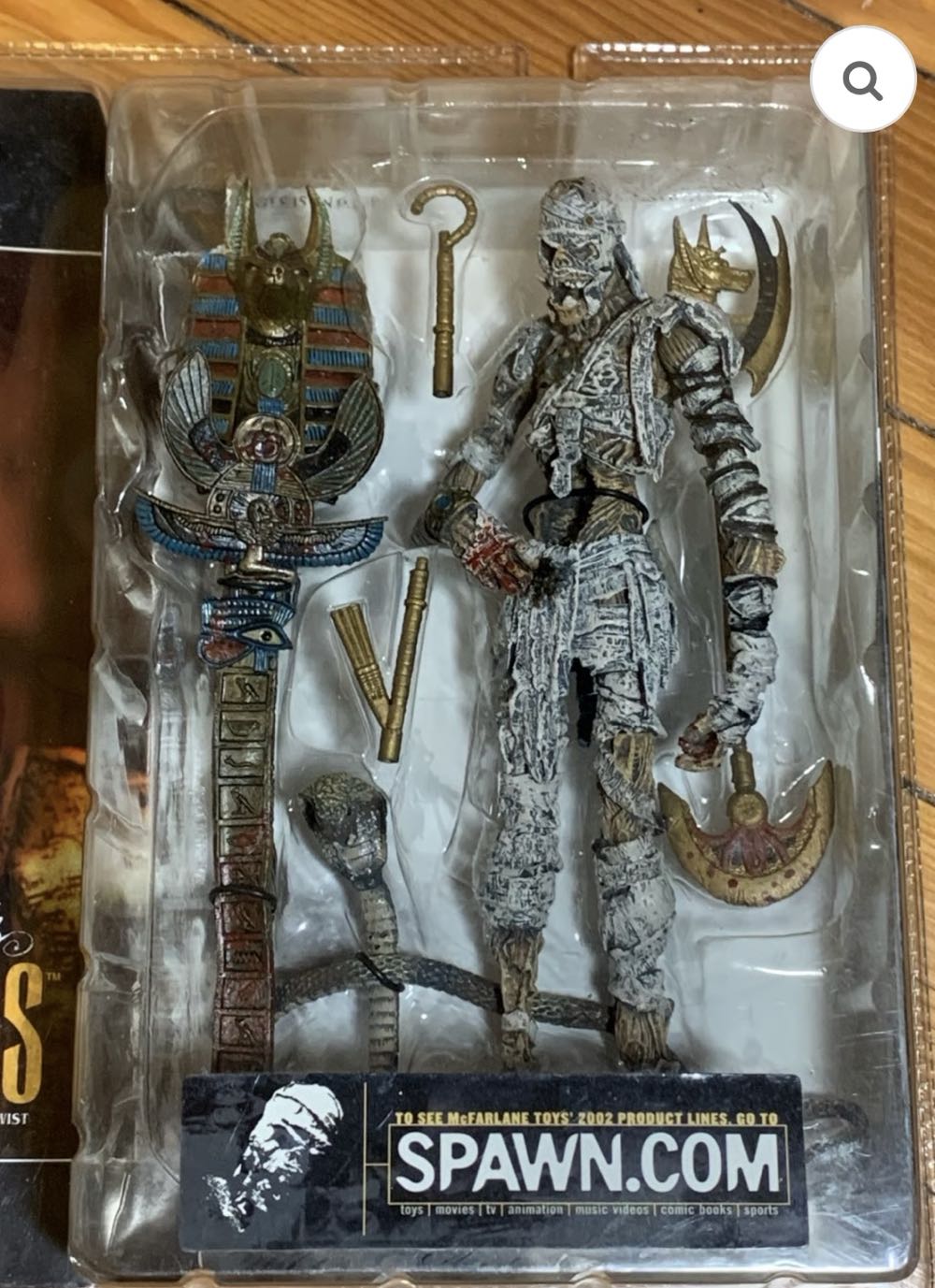 Mummy - McFarlane Toys (Mcfarlane’s Monsters Classic) action figure collectible [Barcode 787926401240] - Main Image 3