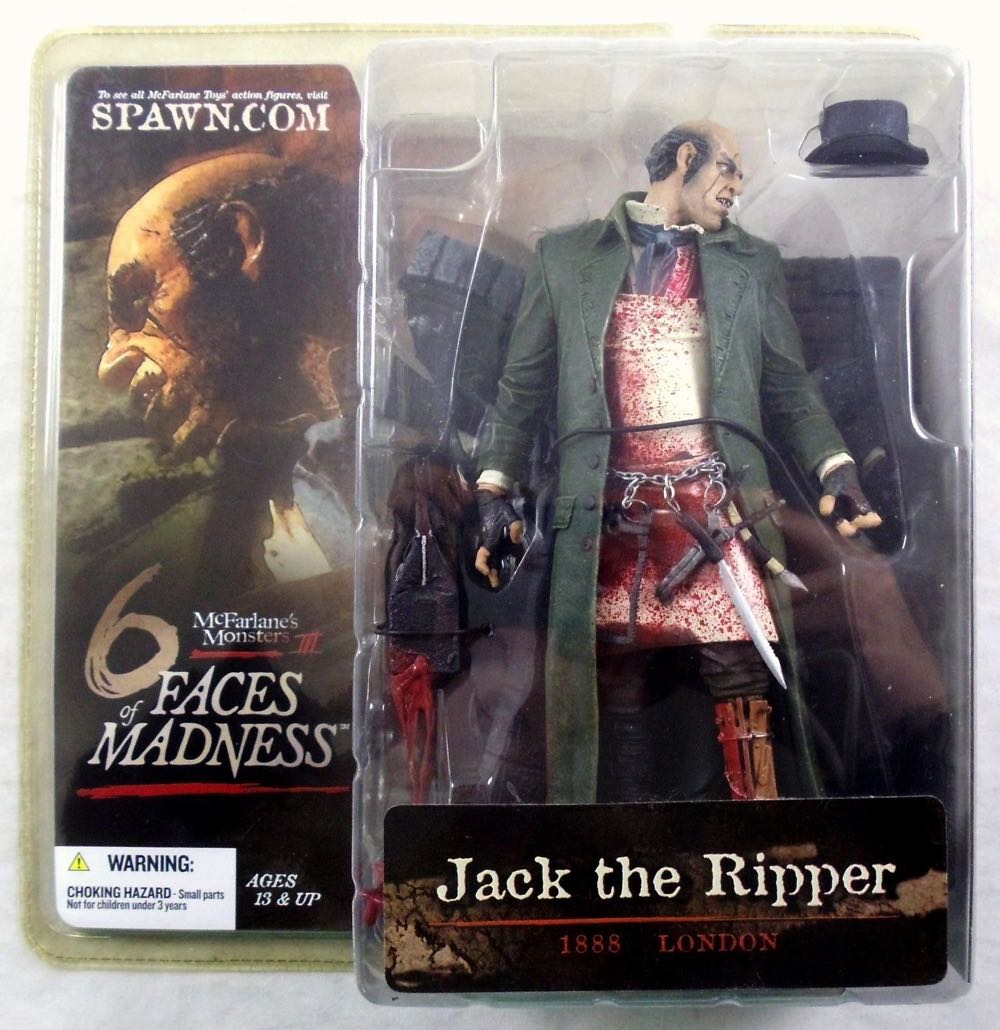 Jack The Ripper - McFarlane Toys (6 Faces Of Madness) action figure collectible [Barcode 787926402261] - Main Image 3