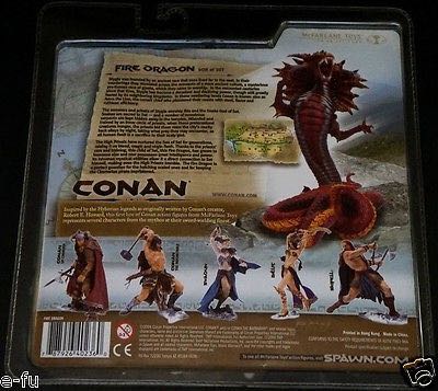 Fire Dragon - McFarlane Toys (Conan: 6”) action figure collectible [Barcode 787926402360] - Main Image 2
