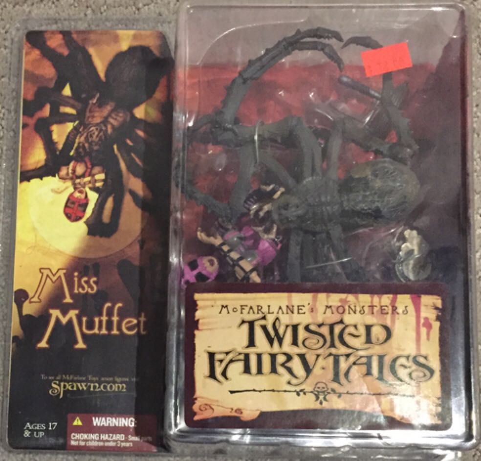 McFarlane’s Monsters Twisted Fairy Tales Miss Muffet  - Mc Farlane (Twisted Fairy Tales) action figure collectible [Barcode 787926411058] - Main Image 1