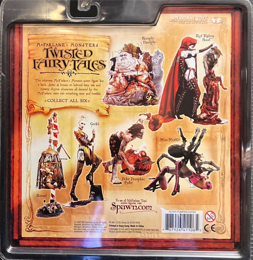 Peter Pumpkin Eater  - McFarlane Toys (Twisted Fairy Tales) action figure collectible [Barcode 787926411065] - Main Image 4