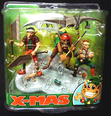 Santa’s Little Helpers - McFarlane Toys (McFarlane’s Twisted X-mas) action figure collectible [Barcode 787926411232] - Main Image 3