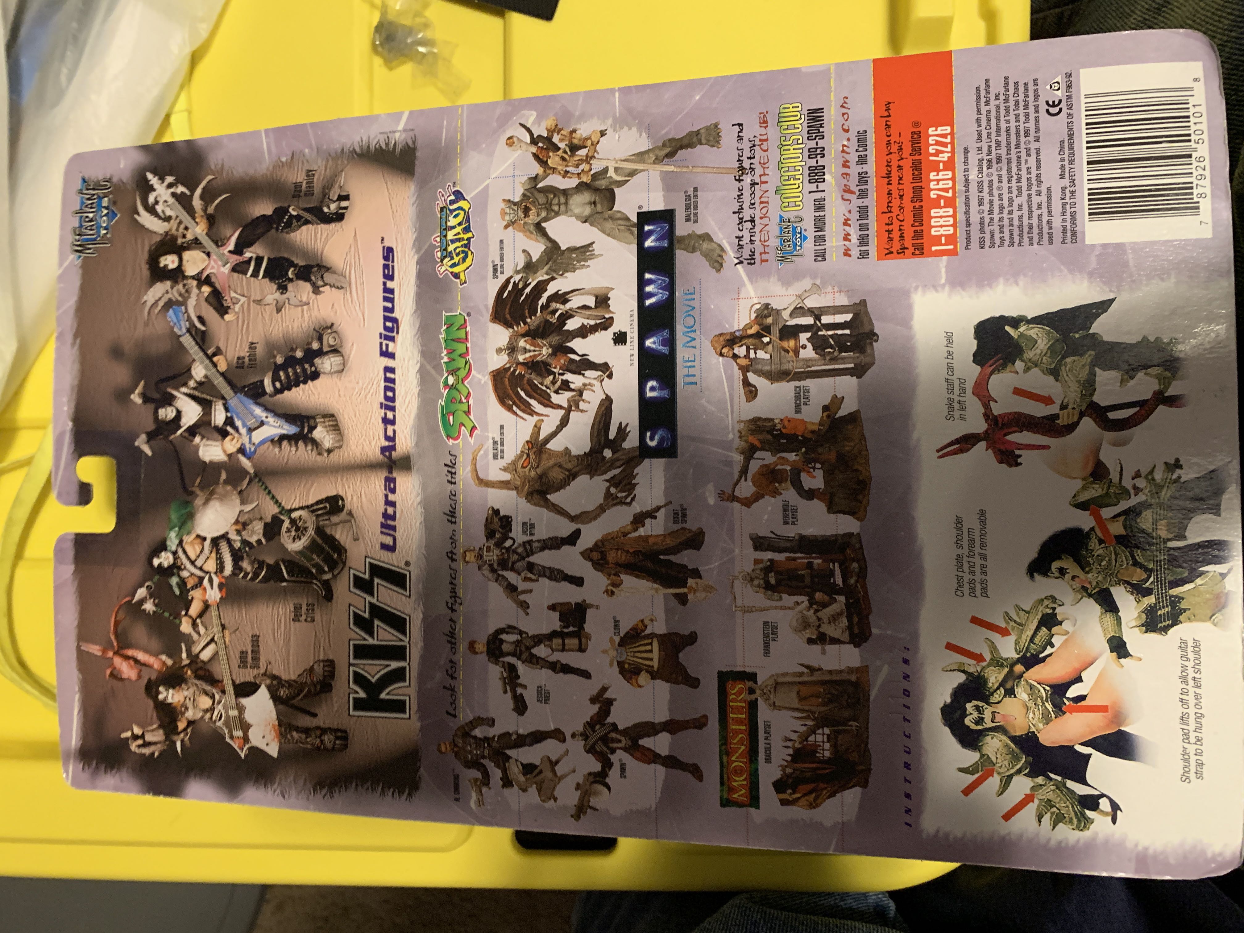 Kiss: Gene Simmons - McFarlane Toys (KISS) action figure collectible [Barcode 787926501018] - Main Image 4