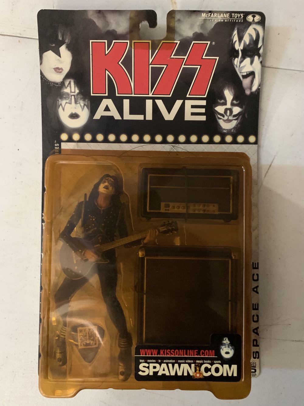Ace Frehley “Space Ace” - McFarlane Toys (KISS: Alive) action figure collectible [Barcode 787926501322] - Main Image 2