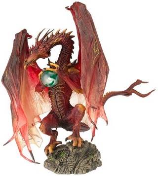 2004 - McFarlane / Spawn - McFarlne’s Dragons - Series 1 - Sorcerers Clan Dragon Action Figure - Very Rare - Quest for the Lost King - Story Inside - MIB - Out of Production - Limited Edition - Collectible - McFarlane Toys (Spawn) action figure collectible [Barcode 787926501520] - Main Image 1