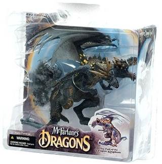 McFarlane’s Dragons - Berserker Dragon Clan 4 - McFarlane Toys™ (McFarlane’s Dragon Series 4) action figure collectible [Barcode 787926511222] - Main Image 1