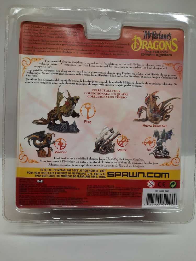 Fire Dragon - McFarlane Toys (McFarlane’s Dragons: 6”) action figure collectible [Barcode 787926511949] - Main Image 2