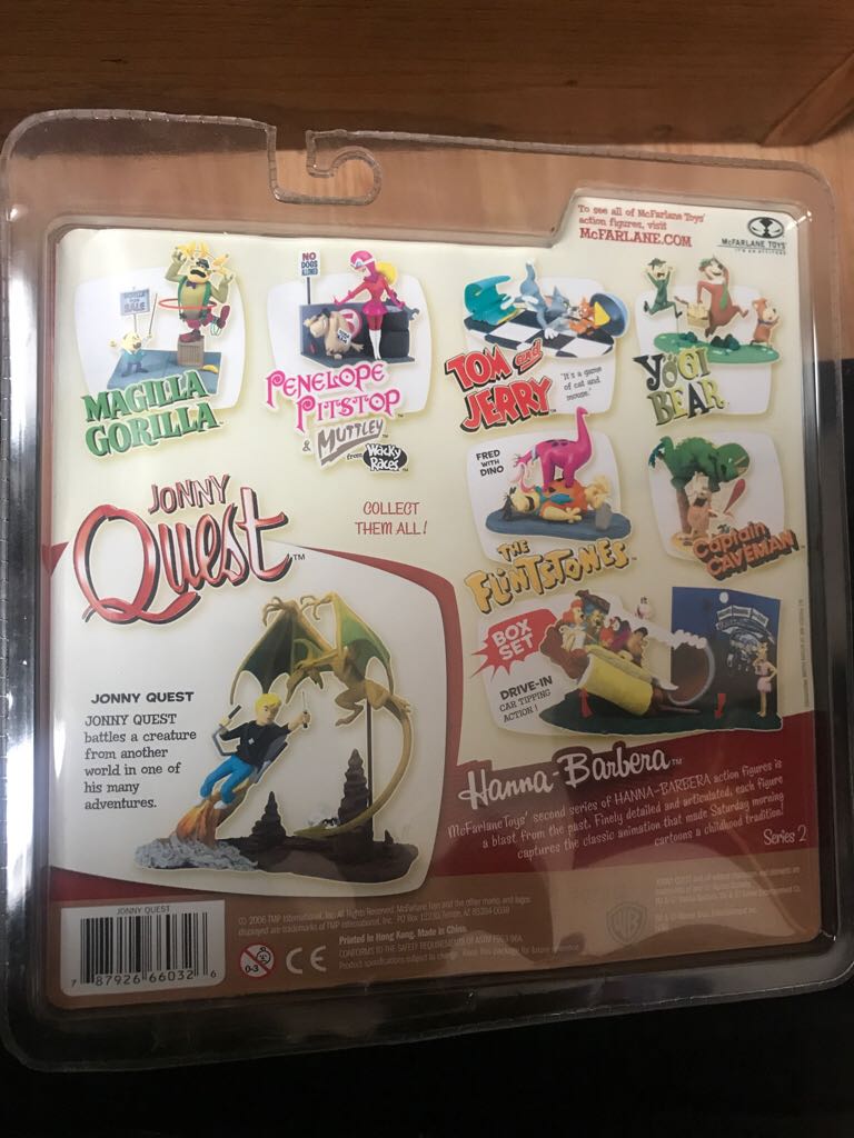 Hanna - Barbers Series 2 Jonny Quest  - McFarland Toys (Hanna Barbera) action figure collectible [Barcode 787926660326] - Main Image 2