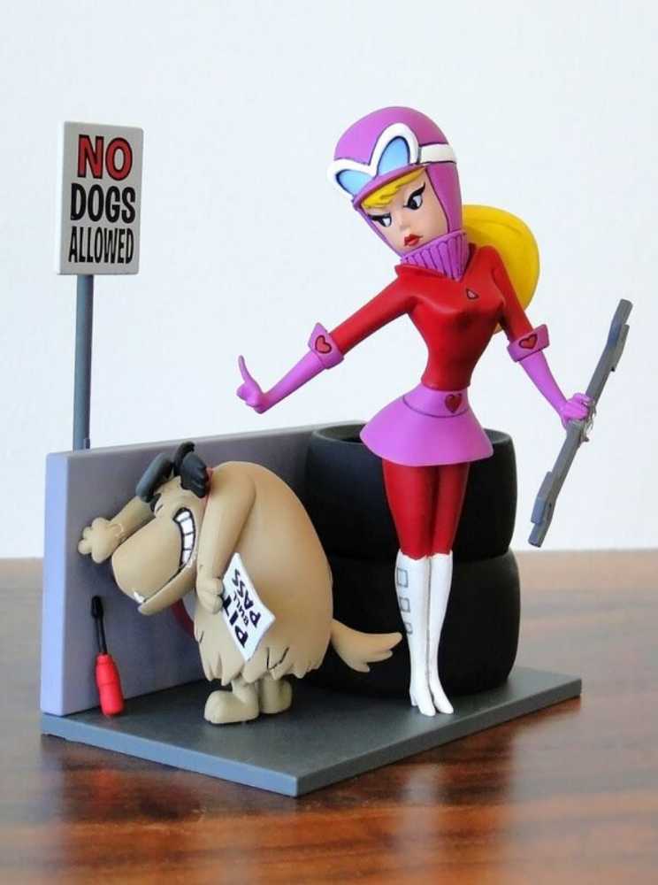 Mcfarlane Toys Hanna Barbera Penelope Pitstop & Muttley - McFarlane Toys (Hanna-Barbera) action figure collectible [Barcode 787926660364] - Main Image 2