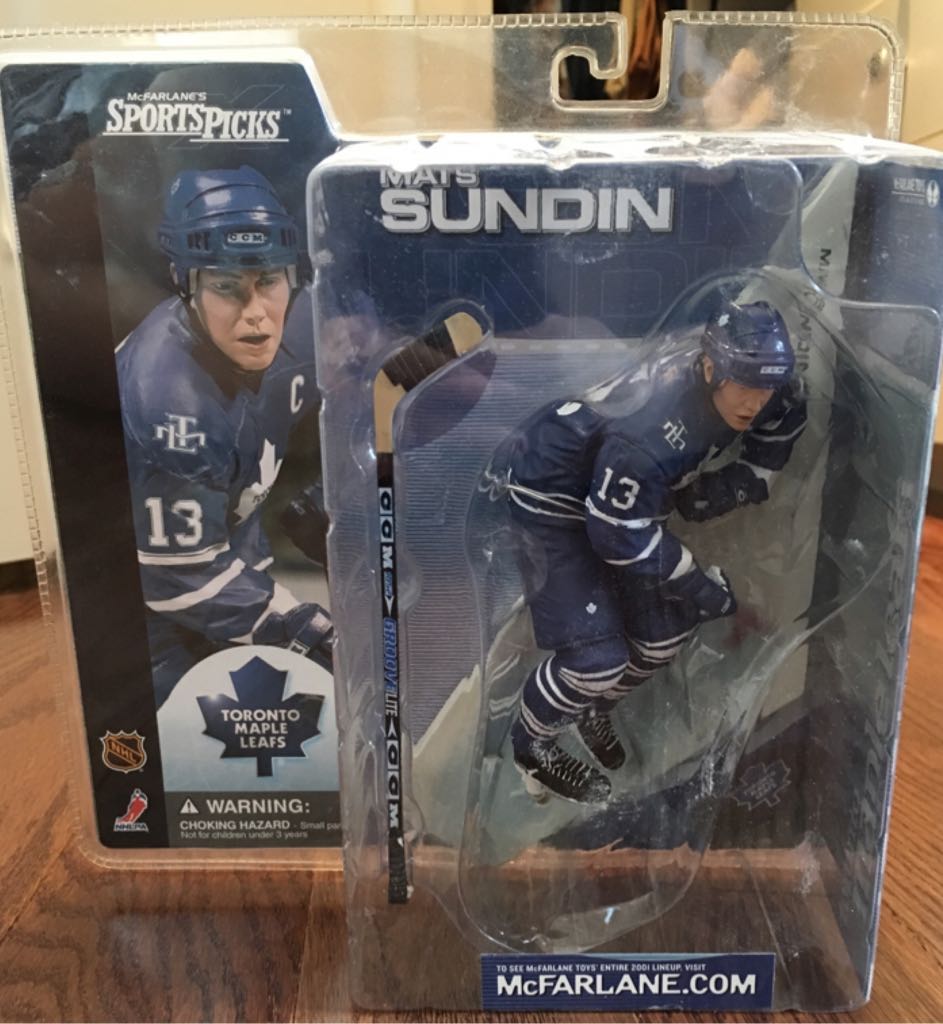 Mats Sundin: Series 1 - McFarlane Toys (Series 1) action figure collectible [Barcode 787926701241] - Main Image 1