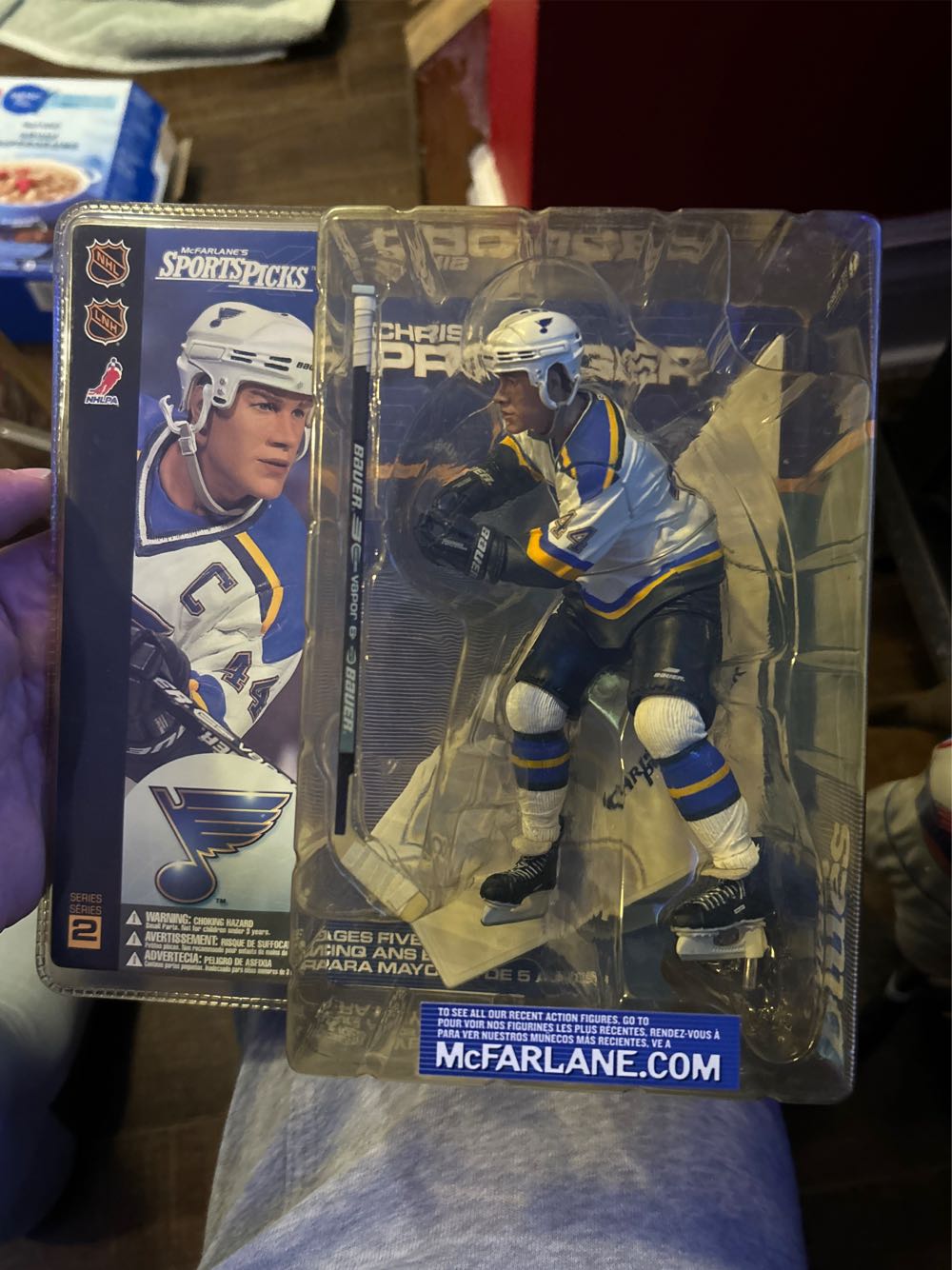 McFarlane Sportspicks NHL Series 2 Chris Pronger Chase Variant Ac - McFarland Toys (Hockey) action figure collectible [Barcode 787926701319] - Main Image 2