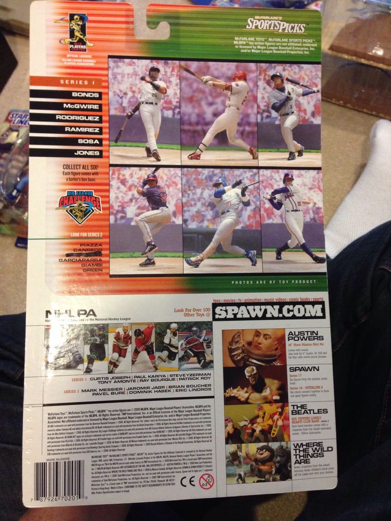 Mark McGuire - McFarlane Toys action figure collectible [Barcode 787926702019] - Main Image 2