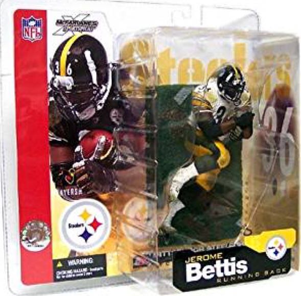 Jerome Bettis - McFarlane (FOOTBALL) action figure collectible [Barcode 787926703344] - Main Image 2