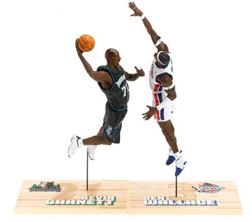 Kevin Garnett Vs Ben Wallace - McFarlane Toys (NBA Series 7) action figure collectible [Barcode 787926705133] - Main Image 2