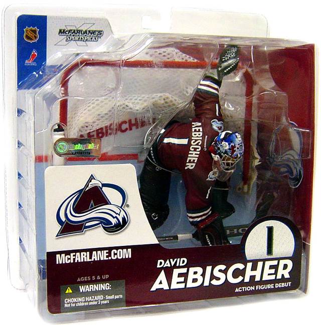 David Aebischer: Series 10  action figure collectible [Barcode 787926714272] - Main Image 1