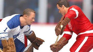 Gordie Howe vs Johnny Bower  - McFarlane action figure collectible [Barcode 787926714401] - Main Image 2
