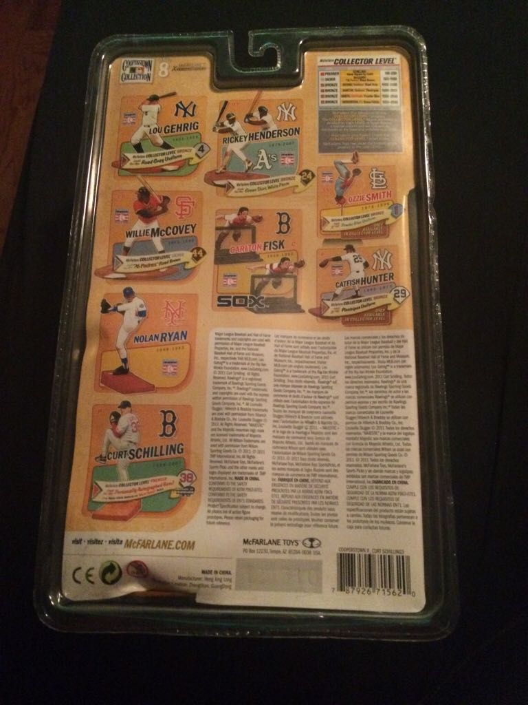 MLB Cooperstown Curt Schilling - McFarlane Toys (Mlb Cooperstown Collection Series 8) action figure collectible [Barcode 787926715620] - Main Image 2