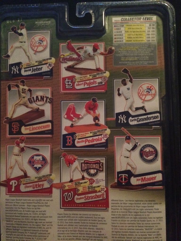 Dustin Pedroia  - McFarlane (McFarlane Sports Picks - MLB - Series 27) action figure collectible [Barcode 787926715842] - Main Image 2