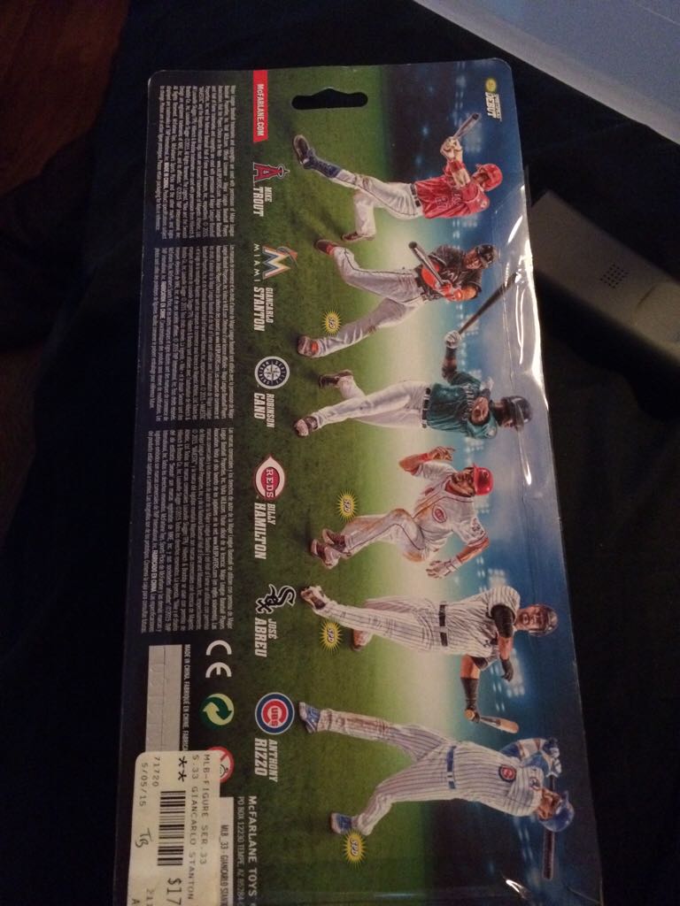 Giancarlo Stanton - McFarlane (Mlb Series 33) action figure collectible [Barcode 787926717266] - Main Image 2