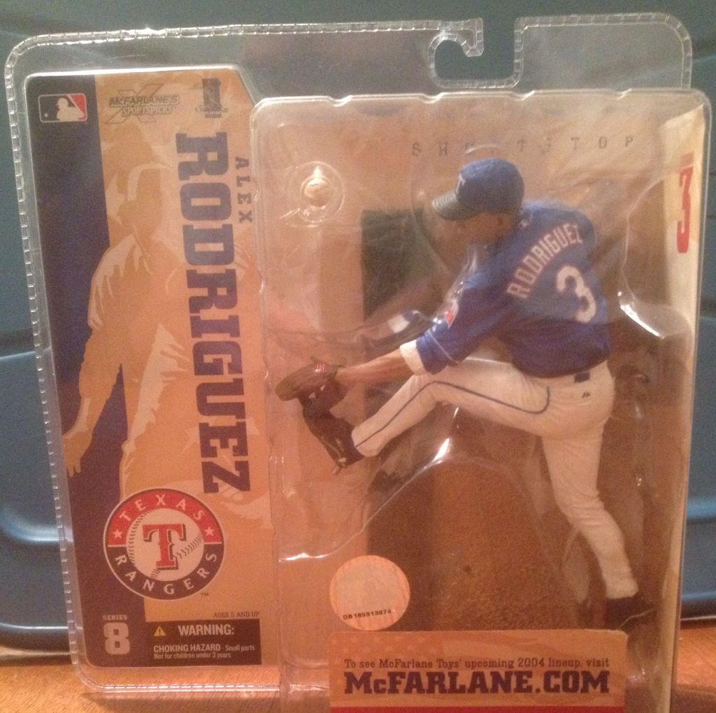 Alex Rodriguez - McFarlane (Baseball) action figure collectible [Barcode 787926723120] - Main Image 1