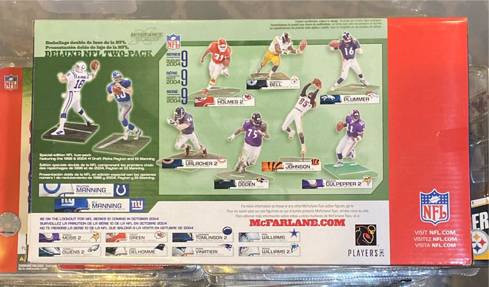 Mcfarlane Sportspicks The Manning Brothers - McFarlanes Sportspicks action figure collectible [Barcode 787926742336] - Main Image 2